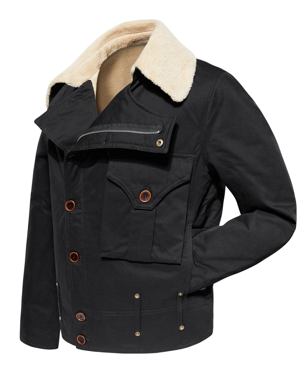 Canvas Aviator Style Jacket for Men | Outdoor Wear