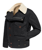 Canvas Aviator Style Jacket for Men | Outdoor Wear