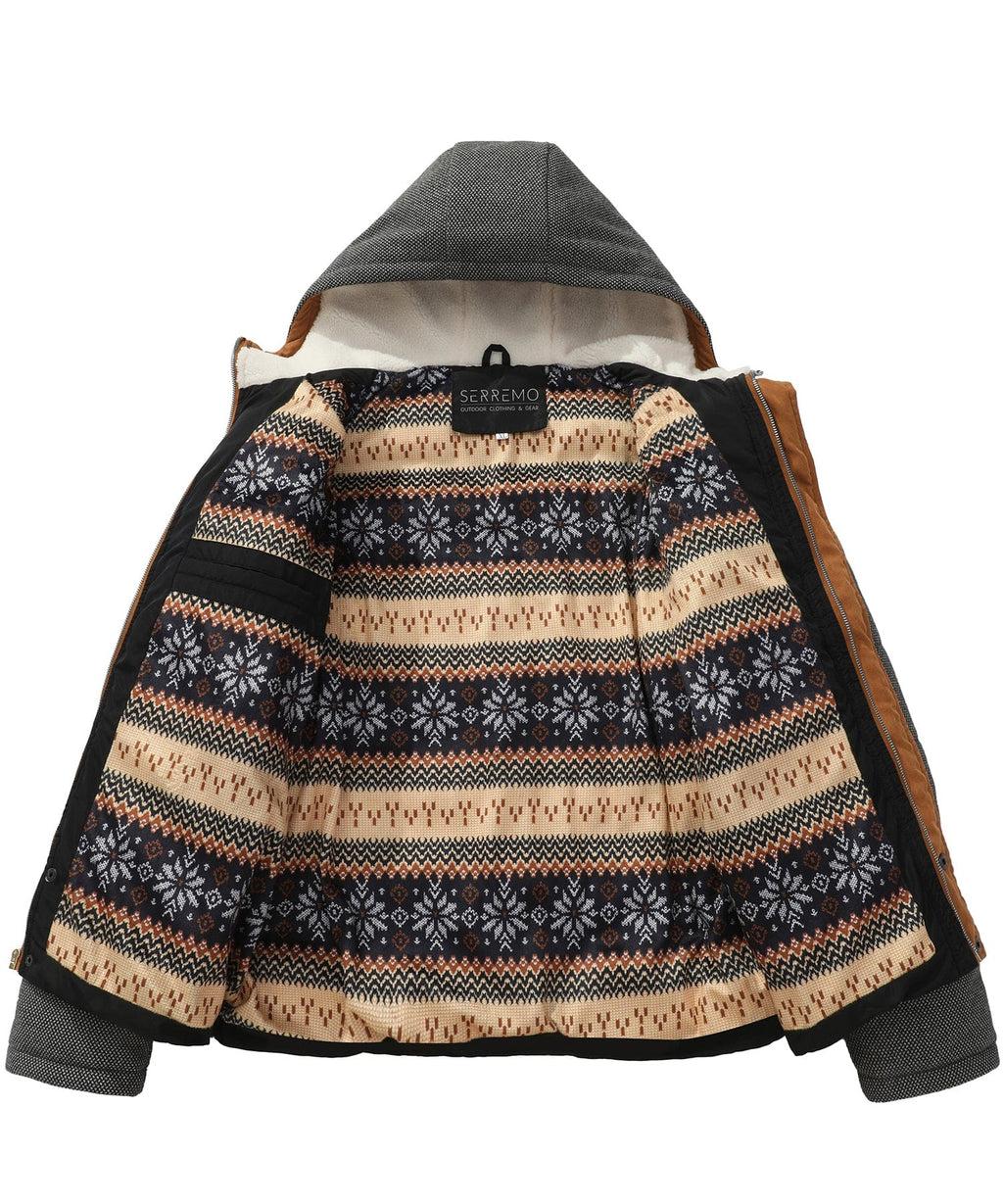 Padded Jacket with Soft Inner Lining for Men | Cold Weather
