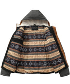 Padded Jacket with Soft Inner Lining for Men | Cold Weather