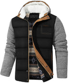 Padded Jacket with Soft Inner Lining for Men | Cold Weather