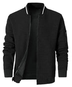 Minimalist Lightweight Zip Up Jacket with Sleeve Pocket for Men | Commuter Wear