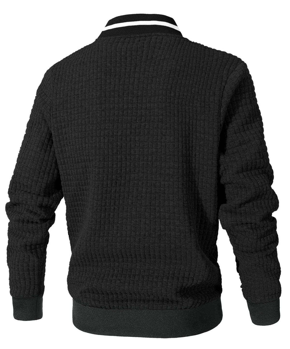 Minimalist Lightweight Zip Up Jacket with Sleeve Pocket for Men | Commuter Wear