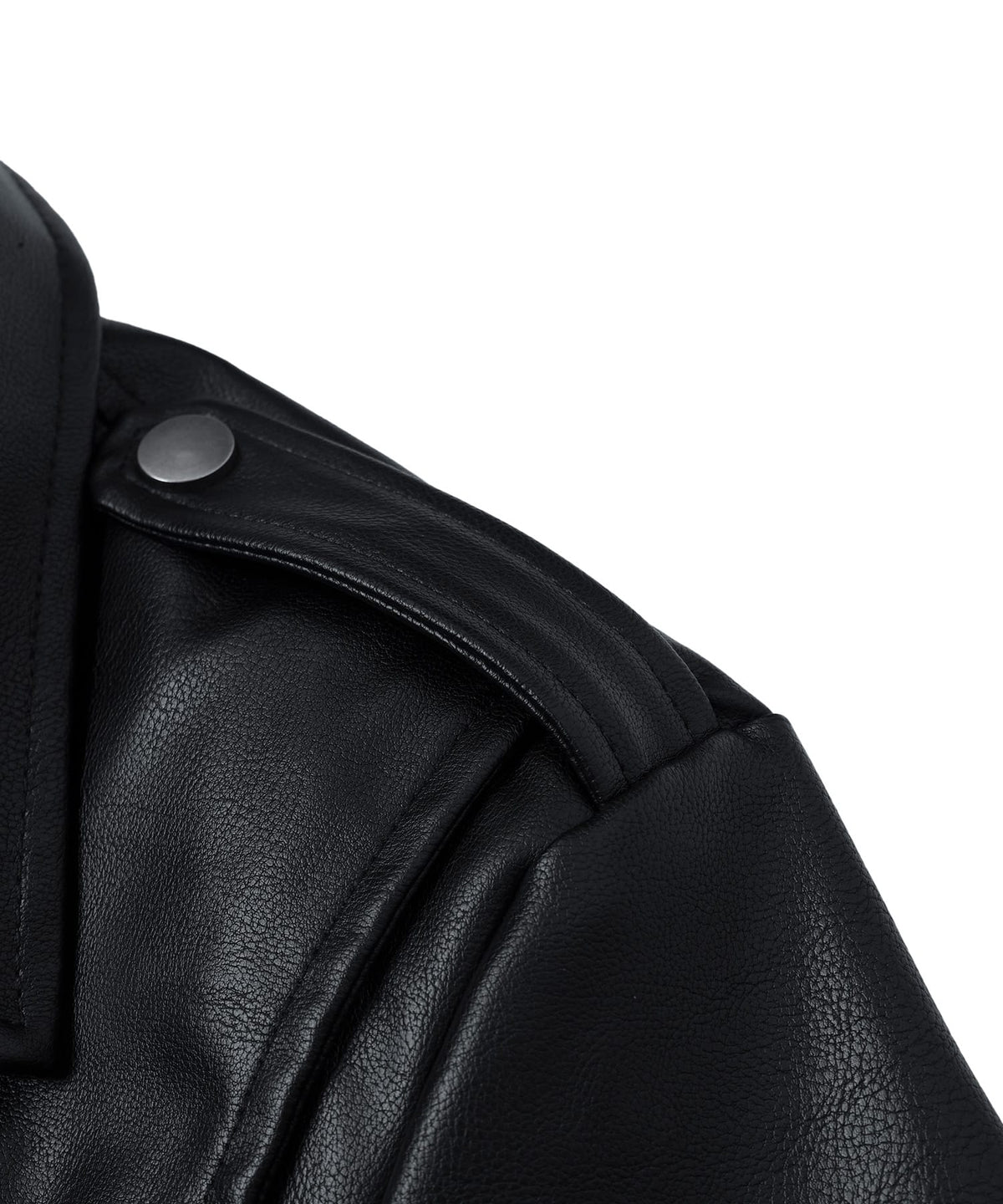 Multi Pocket PU Leather Utility Jacket for Men | Everyday Wear
