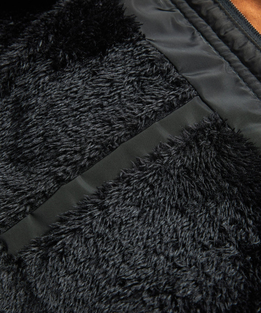 Sherpa Lined Hooded Quilted Winter Jacket for Men | Outdoor Wear
