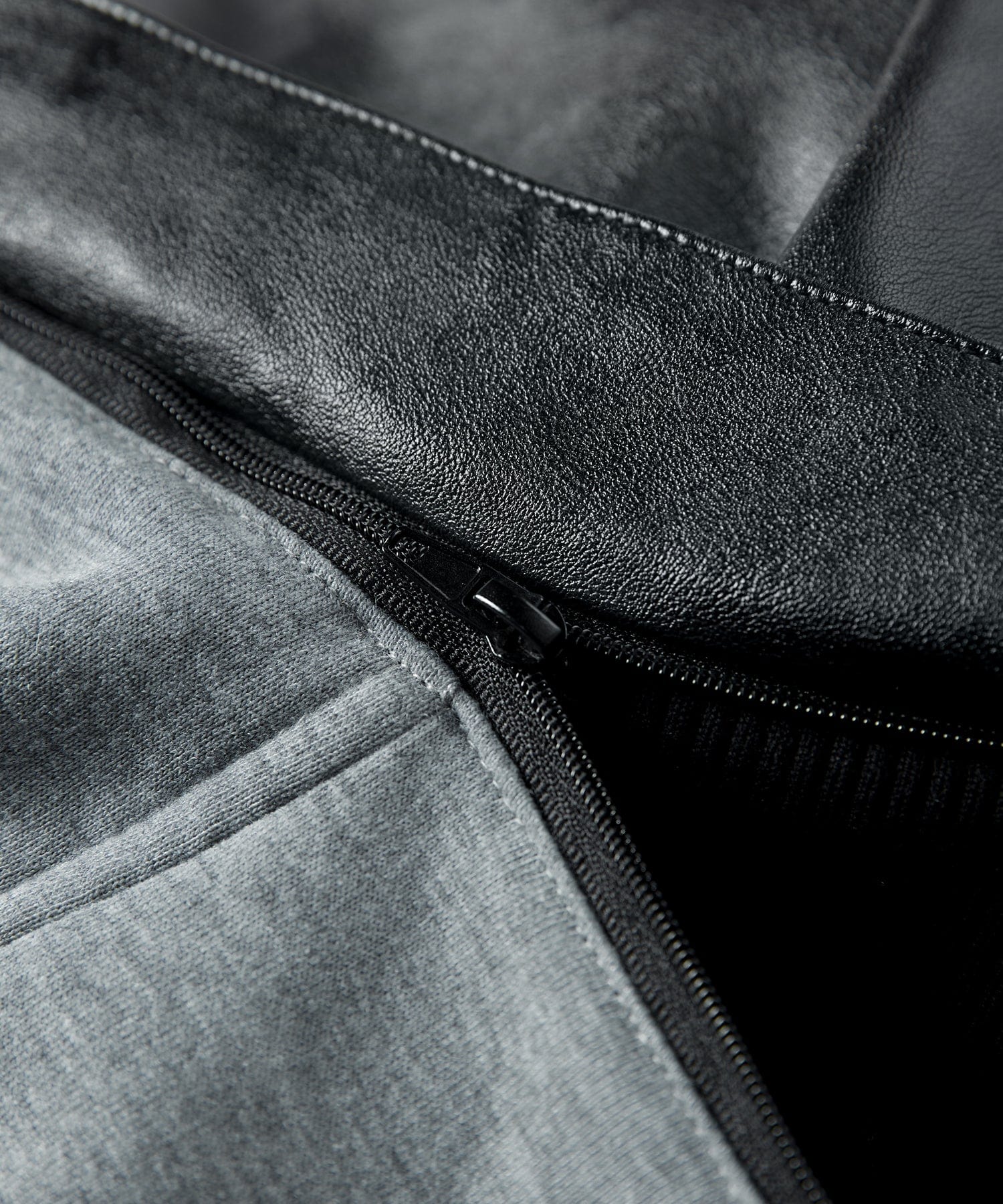 Removable Hood Quilted Lined PU Leather Jacket for Men | Casual Wear