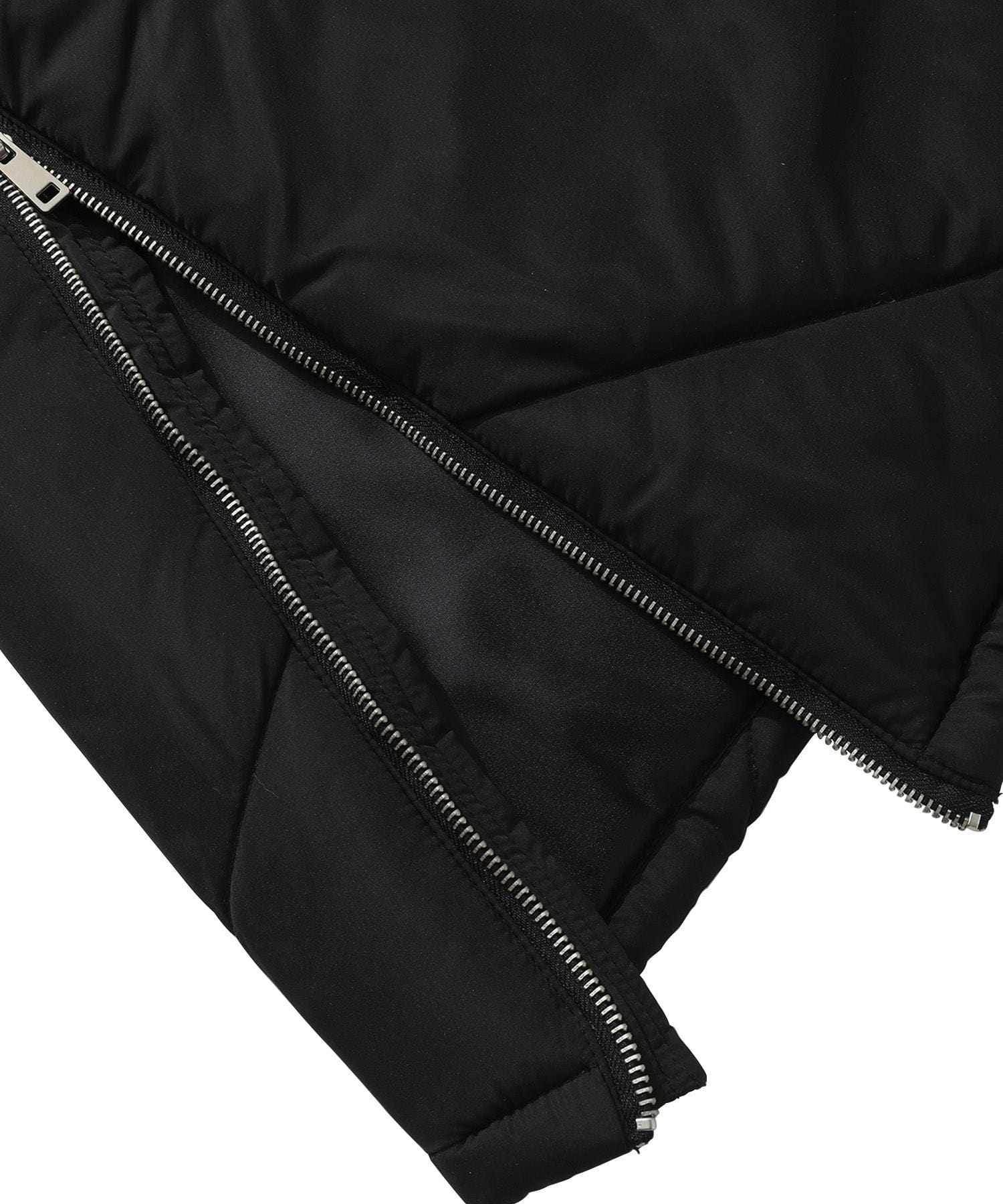 Hooded Longline Quilted Vest with Zip Pockets for Men | Urban Layering
