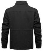 Quilted Lined Multi Pocket Field Jacket for Men | Casual Wear