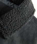 Sherpa Collar Quilted Insulated Bomber Jacket for Men | Winter Outerwear