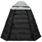 Attached Hood Quilted Puffer Vest for Men | Everyday Layering