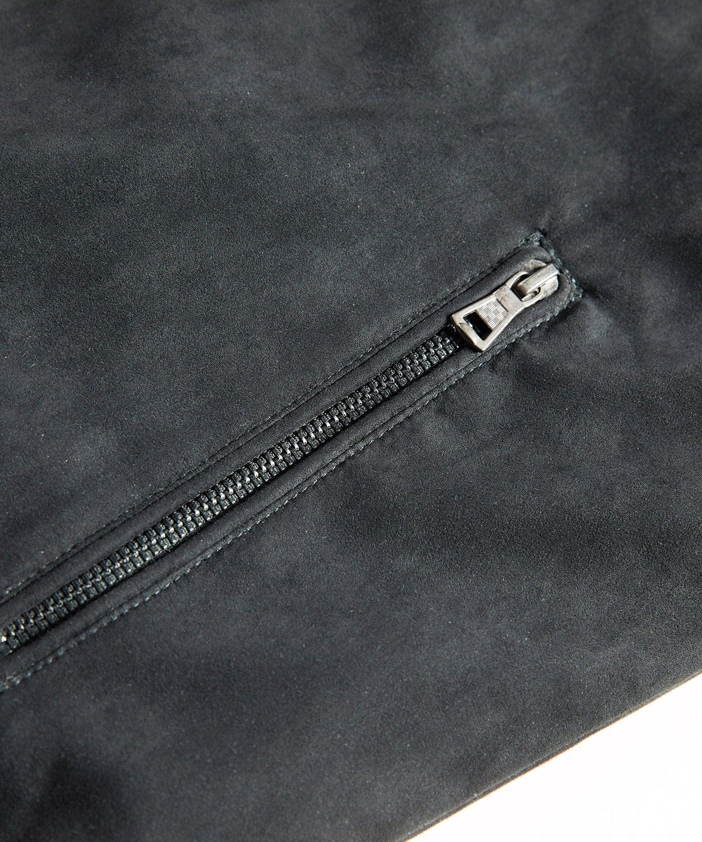 Sherpa Collar Quilted Insulated Bomber Jacket for Men | Winter Outerwear