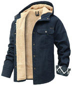 Fleece Lined Work Jacket for Men | Cold Weather