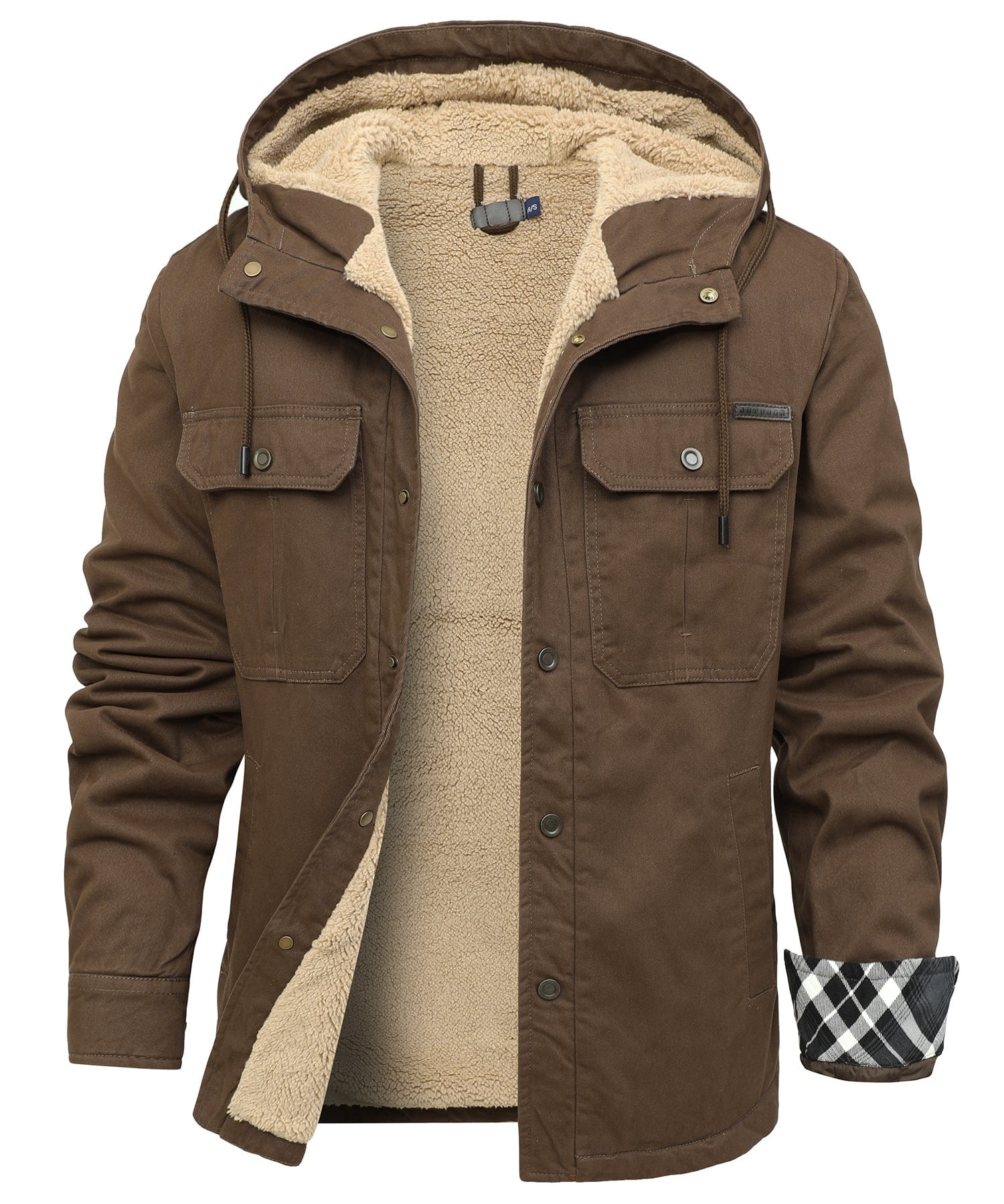 Fleece Lined Work Jacket for Men | Cold Weather