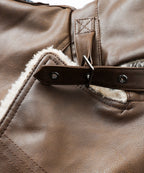 PU Leather Winter Coat for Men | Cold Weather Outerwear