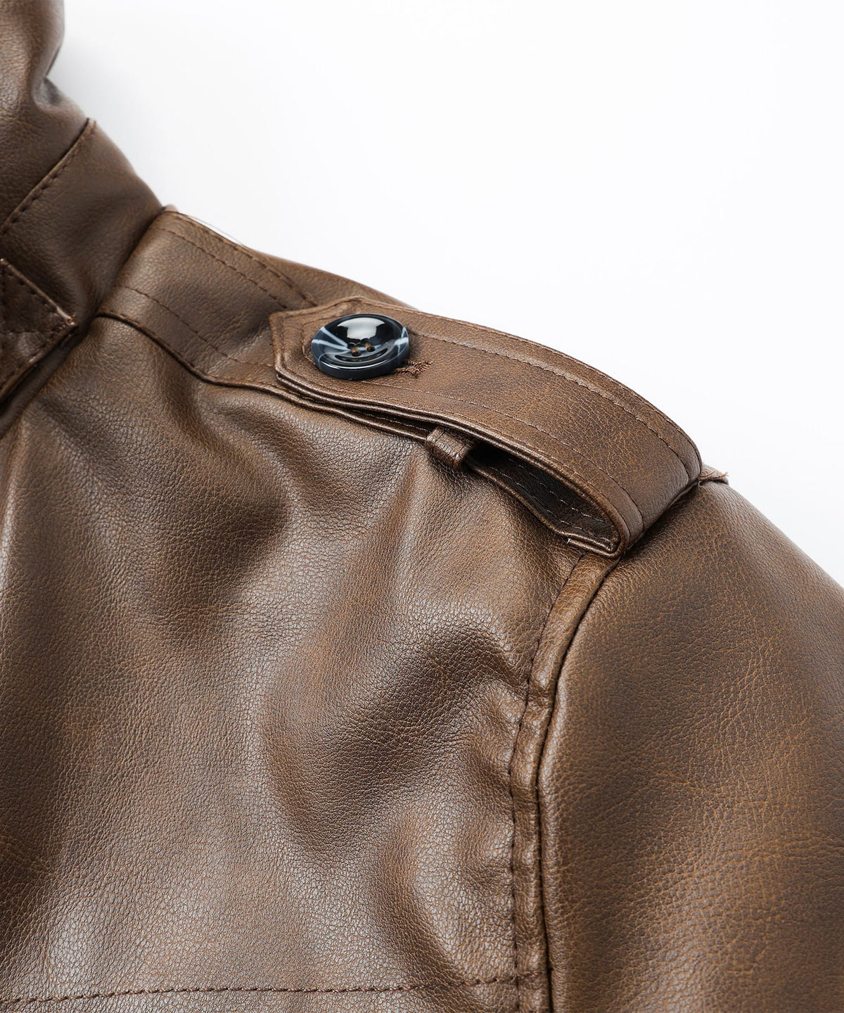 PU Leather Winter Coat for Men | Cold Weather Outerwear