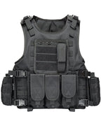 Multi Pocket Adjustable Tactical Vest for Men | Hunting and Airsoft