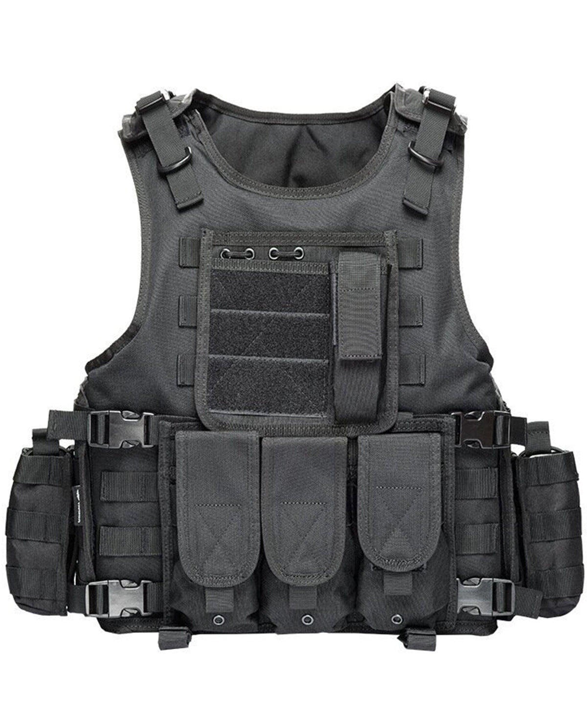 Multi Pocket Adjustable Tactical Vest for Men | Hunting and Airsoft