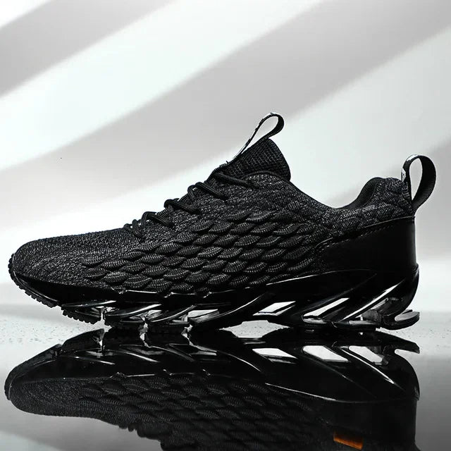 Breathable Mesh Blade Sole Running Shoes for Men | Sports and Casual Wear