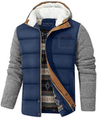 Padded Jacket with Soft Inner Lining for Men | Cold Weather