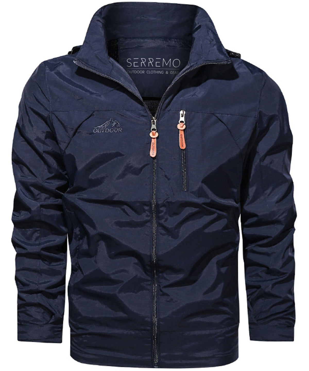 Lightweight Polyester Windbreaker Jacket for Men | Everyday Wear
