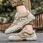 Suede and Mesh Trail Sneakers for Men | Outdoor and Urban Wear