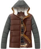 Padded Jacket with Soft Inner Lining for Men | Cold Weather