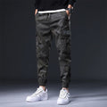 Geometric Camo Cargo Joggers for Men | Streetwear and Outdoor Use