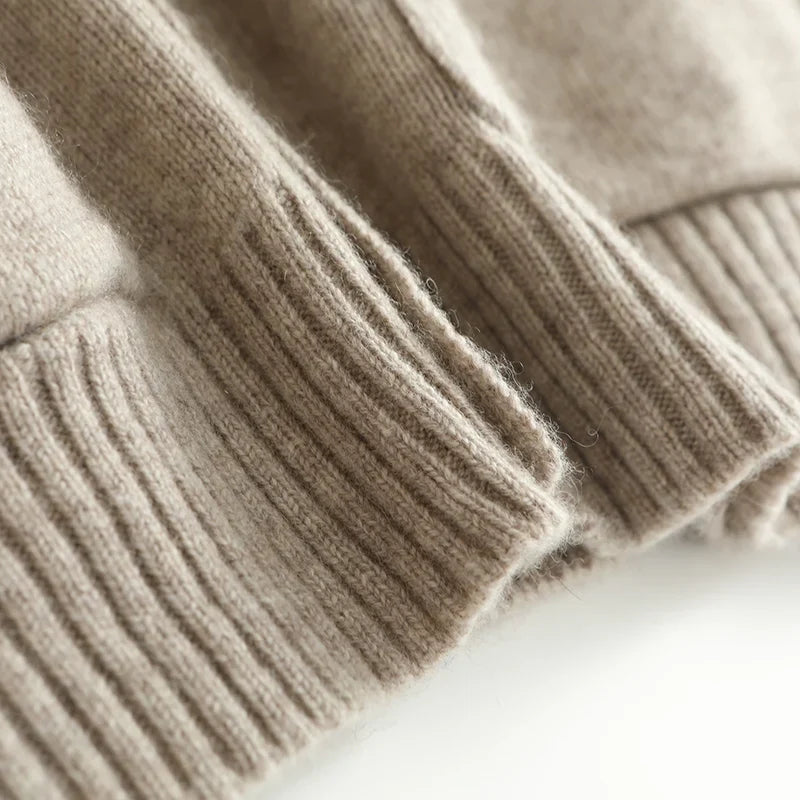 Cashmere Button Up Cardigan for Men | Autumn and Winter Wear