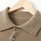 Cashmere Polo Sweater for Men | Business and Casual Wear