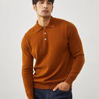 Cashmere Polo Sweater for Men | Business and Casual Wear