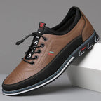 Cushioned Lace Up Business Casual Shoes for Men | Office and Daily Wear
