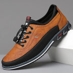 Cushioned Lace Up Business Casual Shoes for Men | Office and Daily Wear