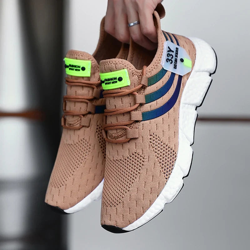 Cushioned Mesh Running Sneakers for Men | Training and Everyday Wear