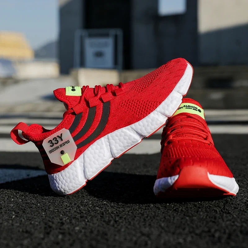 Cushioned Mesh Running Sneakers for Men | Training and Everyday Wear