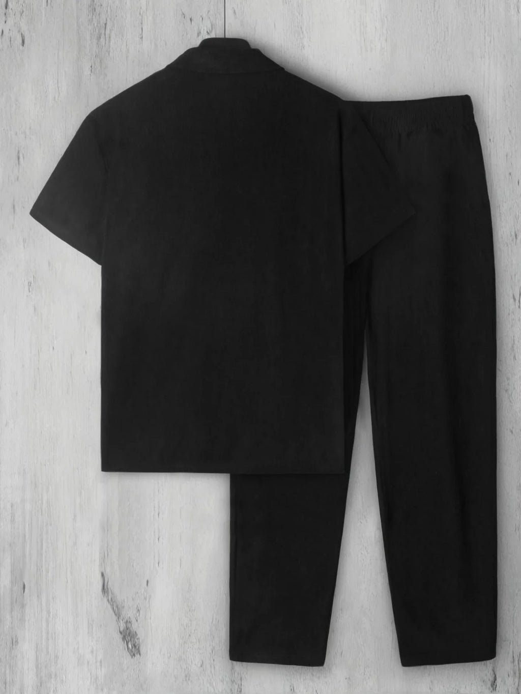 Short Sleeve Shirt and Trouser Two Piece Set for Men | Casual Wear
