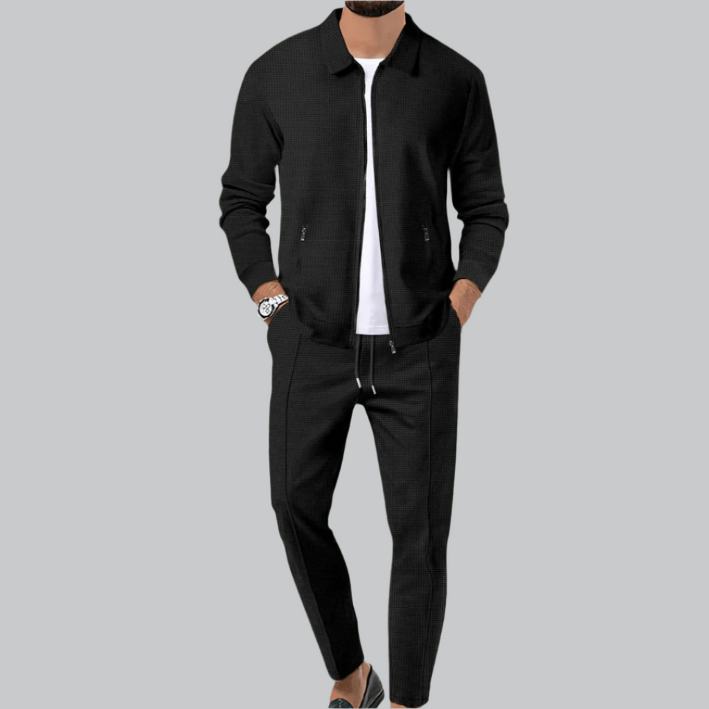 Tailored Fit Modern Tracksuit Set for Men | Gym and Casual Wear