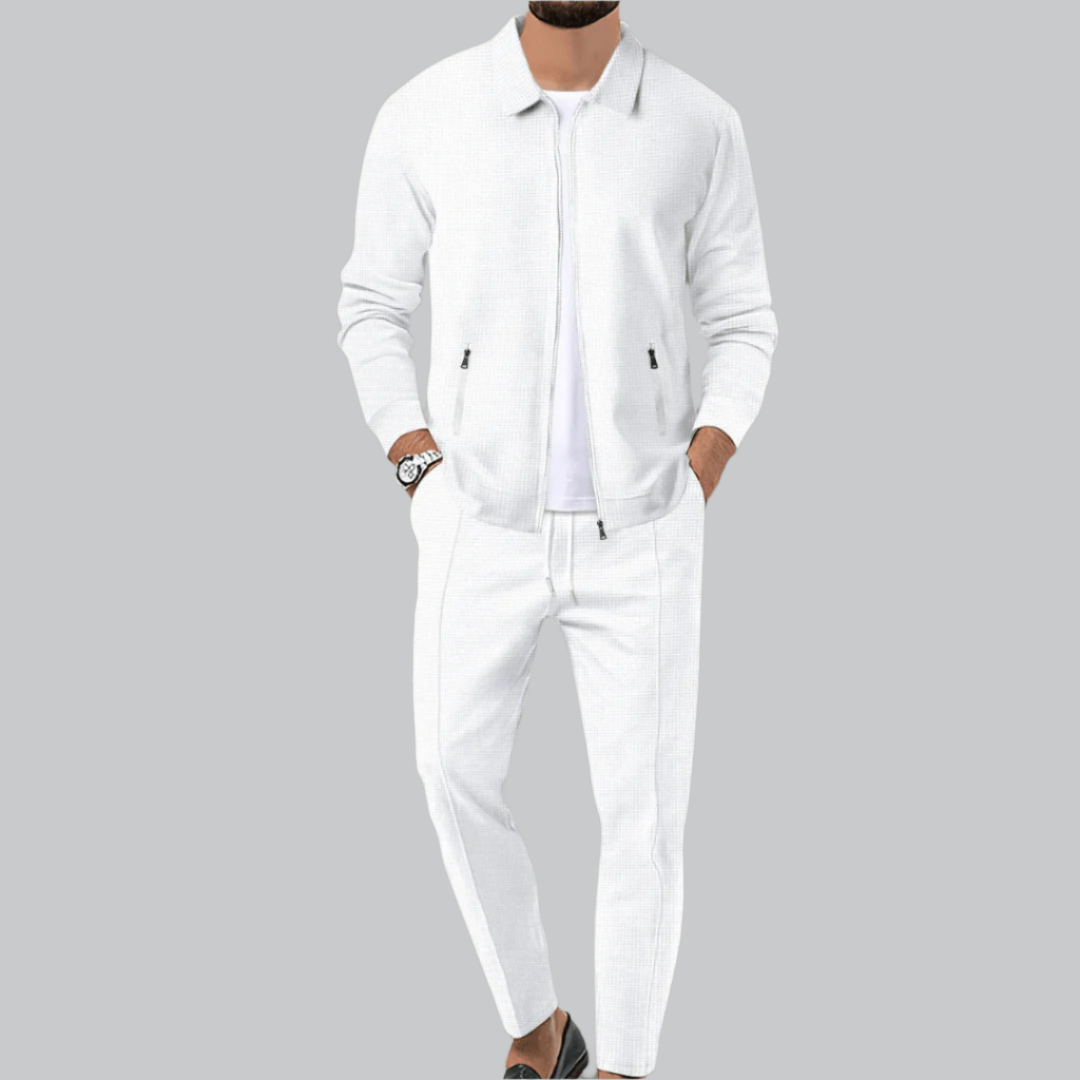Tailored Fit Modern Tracksuit Set for Men | Gym and Casual Wear
