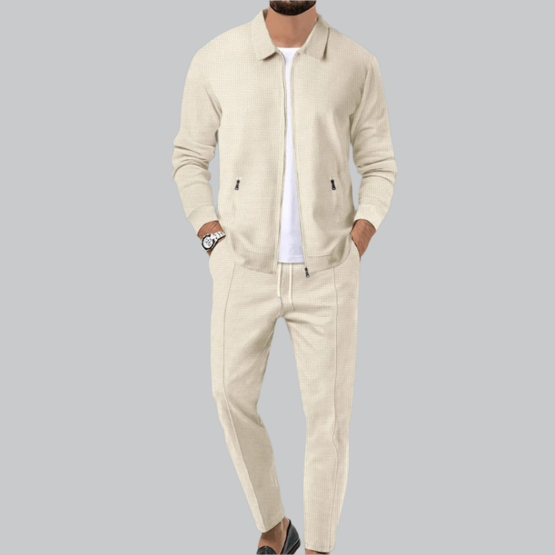Tailored Fit Modern Tracksuit Set for Men | Gym and Casual Wear
