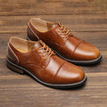 Brown Leather Oxford Shoes for Men | Office and Evening Wear
