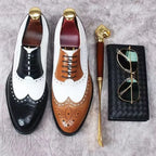 Two Tone Brogue Oxford Shoes for Men | Weddings and Formal Occasions