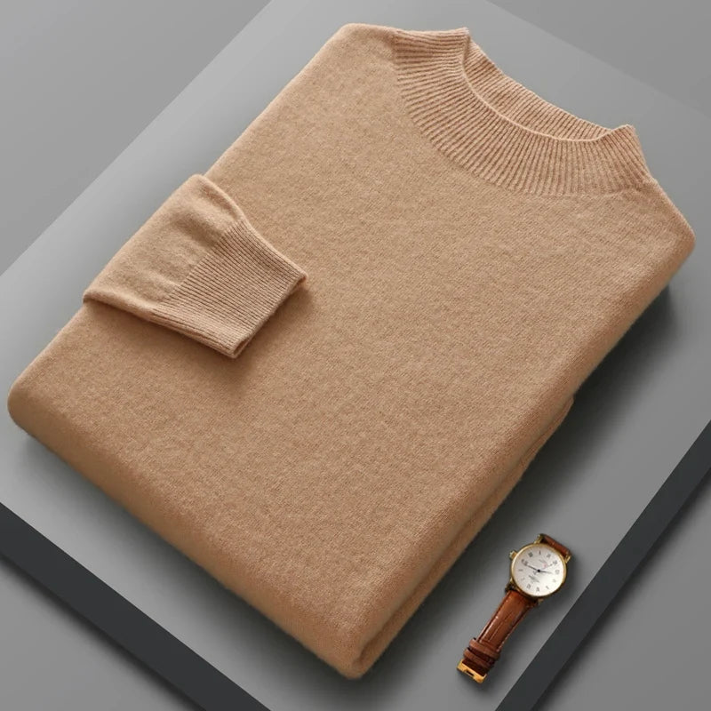 Merino Wool Crewneck Sweater for Men | Everyday Layering