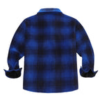 Lined Plaid Flannel Shirt Jacket for Men | Cold Weather Layering