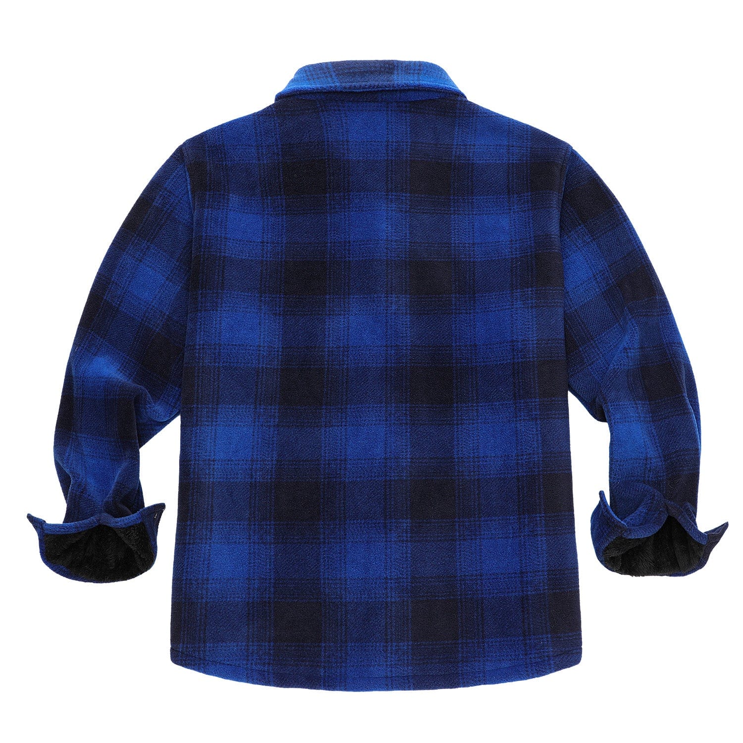 Lined Plaid Flannel Shirt Jacket for Men | Cold Weather Layering