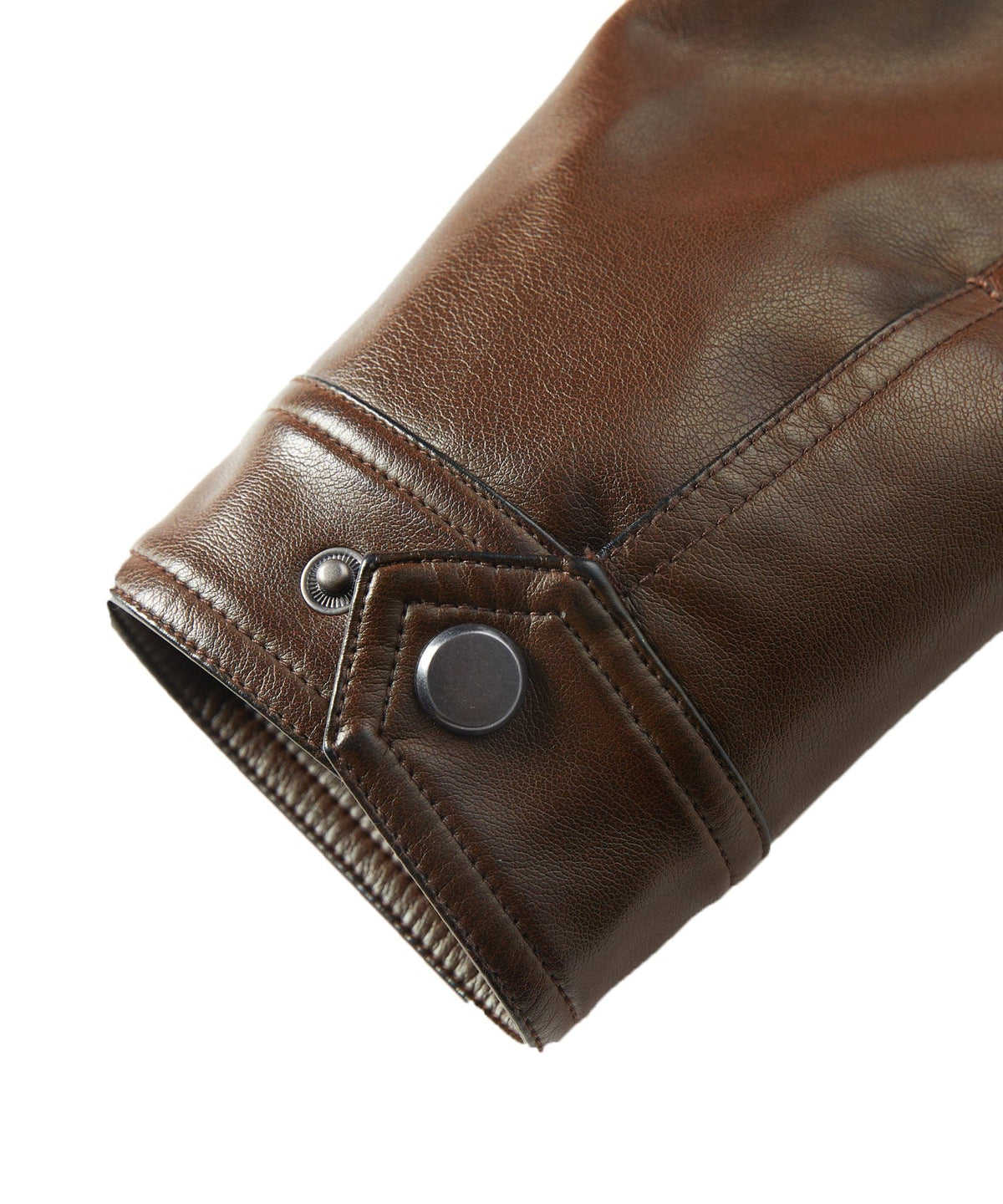 Quilted Shoulder Cafe Racer PU Leather Moto Jacket for Men | Casual Wear