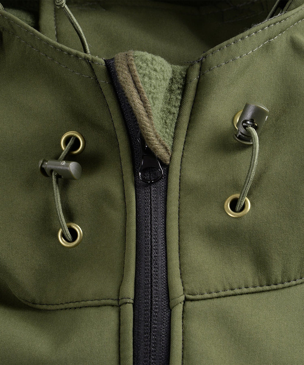 Wind Resistant Camo Tactical Jacket for Men | Autumn Winter Outdoor Wear