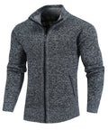 Flannel Lined Full Zip Sweater for Men | Cold Weather Layering
