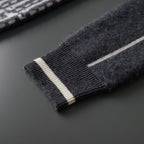 Wool Blend Single Breasted Longline Overcoat for Men | Winter Outerwear