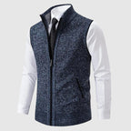 François Blanchet Zip-Up Sweater Vest