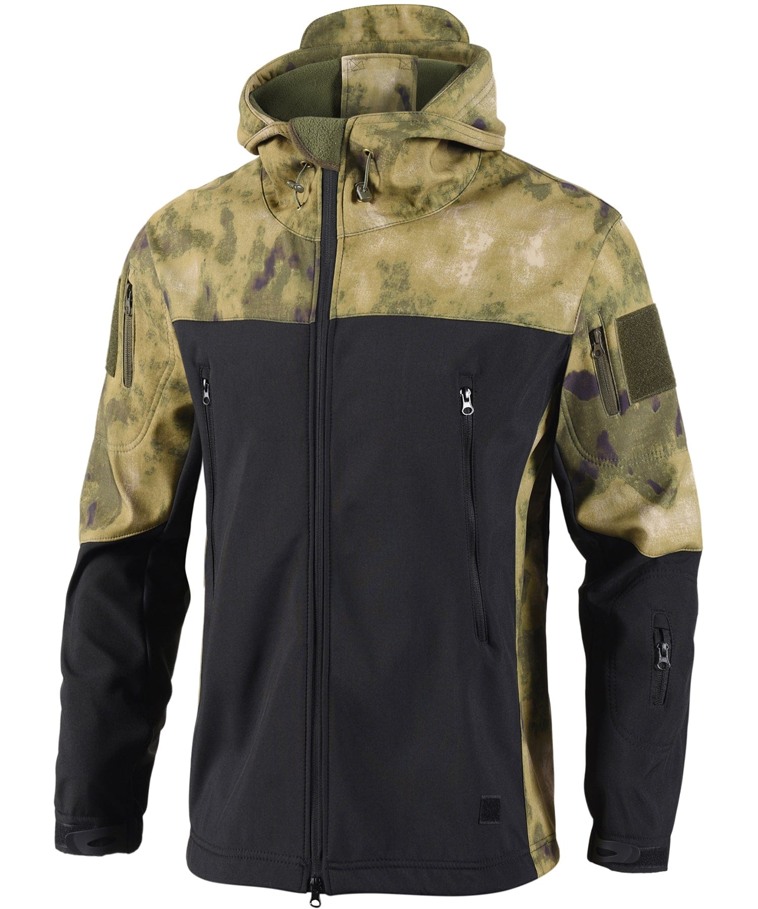 Wind Resistant Camo Tactical Jacket for Men | Autumn Winter Outdoor Wear