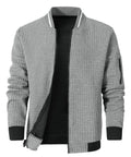 Minimalist Lightweight Zip Up Jacket with Sleeve Pocket for Men | Commuter Wear